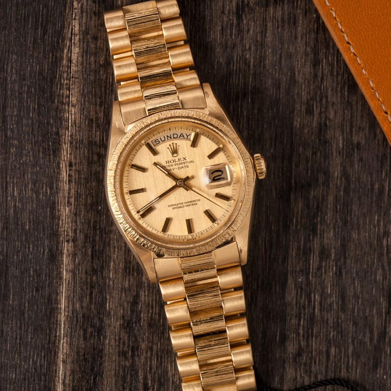 Rolex President Day-Date 1807 Bark Finish