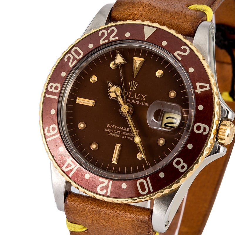 Vintage Rolex Root Beer GMT-Master 1675