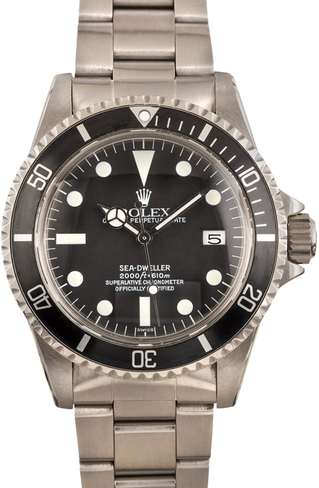 Vintage Rolex Sea-Dweller 1665 Stainless Steel