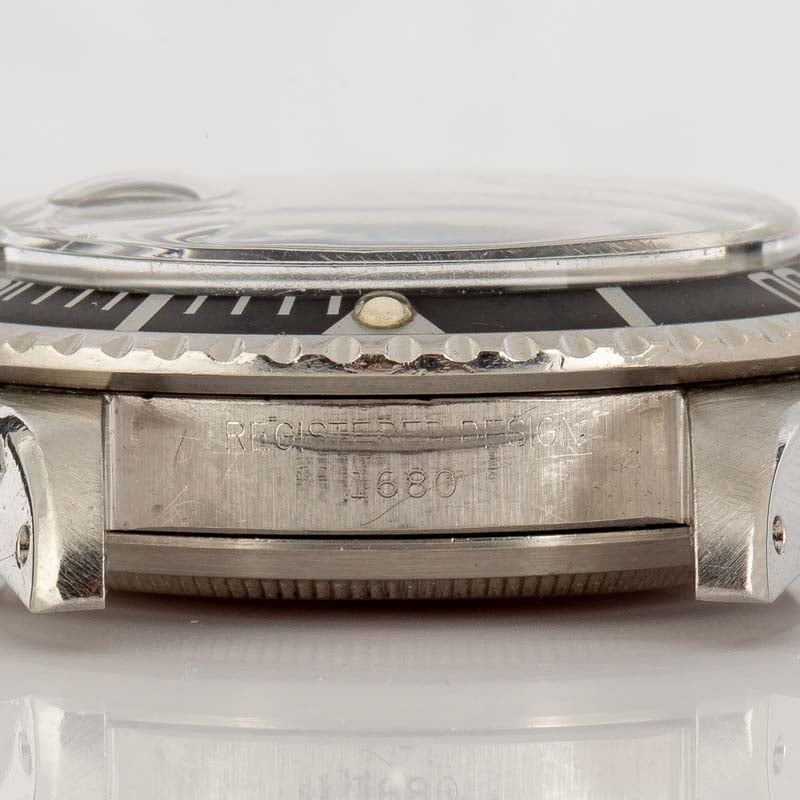 Vintage Rolex Submariner 1680 Matte Black Dial