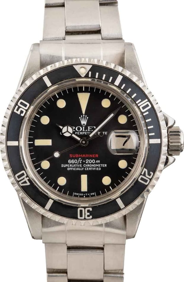Rolex Submariner Vintage Mens 40MM 