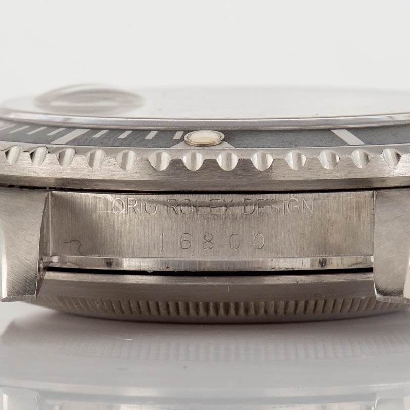 Vintage Rolex Submariner ref 16800 Steel Oyster
