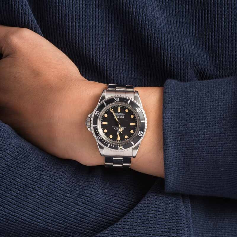 Vintage Rolex Submariner Ref 5512 Meters First Dial