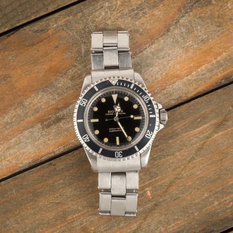 Rolex Submariner 5513 Glossy Gilt Dial