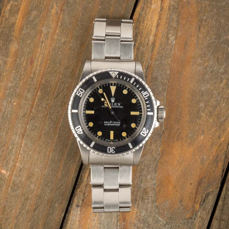 Rolex Submariner 5513 Vintage Watch