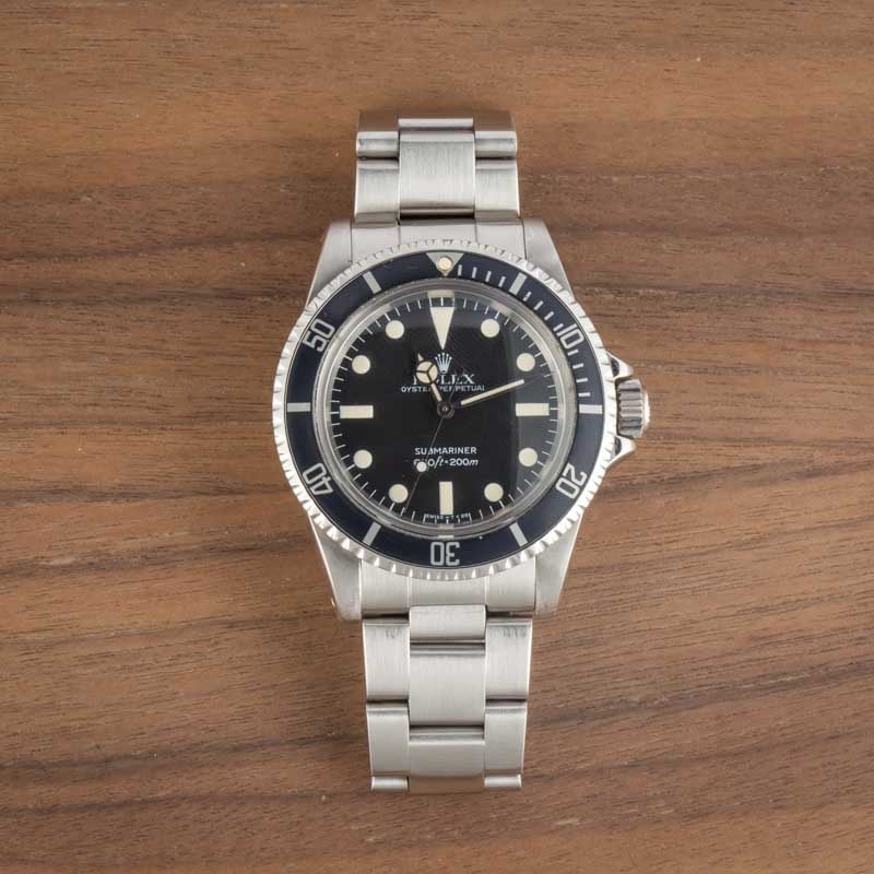 Rolex Submariner Ref 5513 Stainless Steel