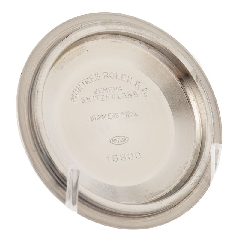 Vintage Rolex Submariner 168000 Stainless Steel