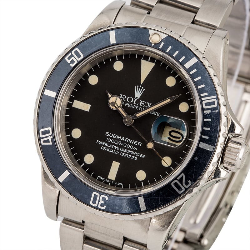 Vintage 1982 Rolex Submariner 16800