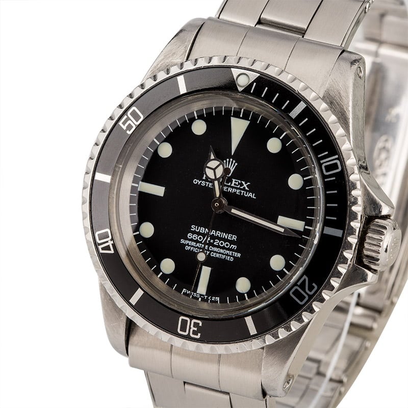 Vintage 1971 Rolex Submariner 5512