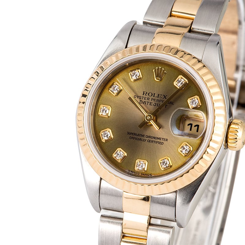 Women's Rolex Datejust 79173 Diamonds