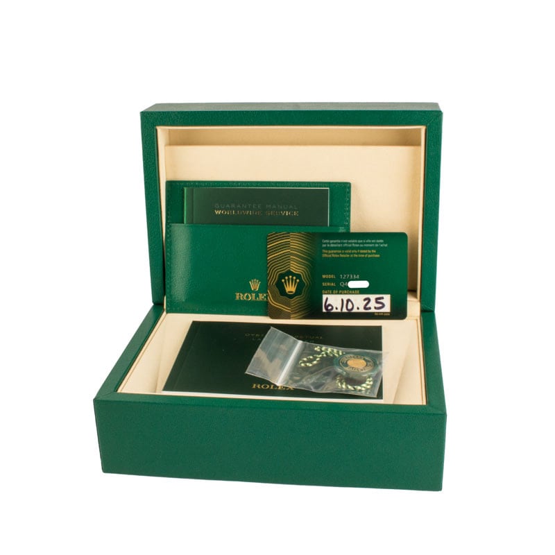 Rolex Land-Dweller 40 Ref 127334 Honeycomb Motif Dial