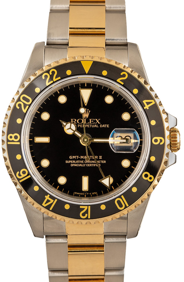 Rolex GMT Master ii 16713 Two Tone