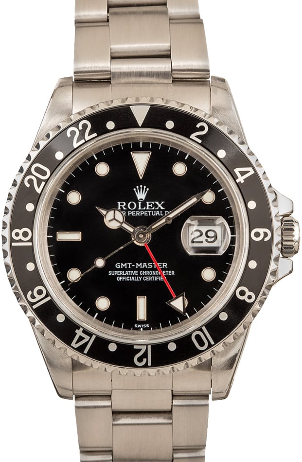 Men's Rolex GMT-Master 16700 Steel Oyster