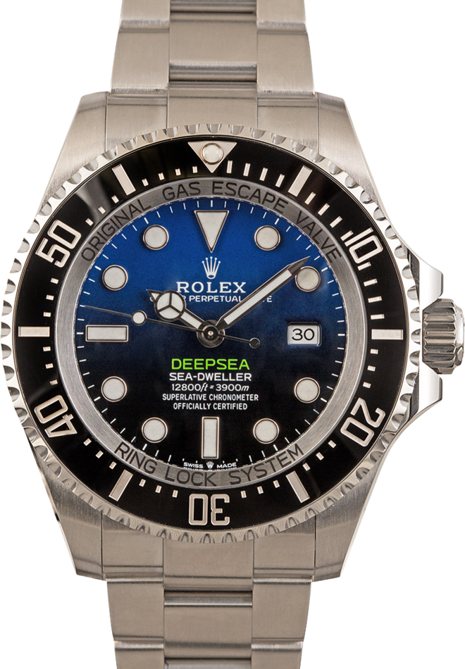 Image of PreOwned Rolex DeepSea 126660 D-Blue Dial