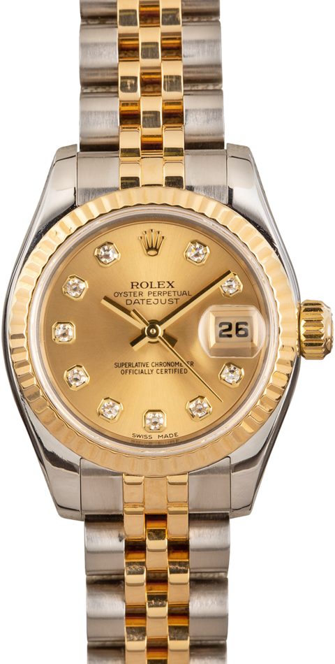 Ladies Rolex DateJust 179173