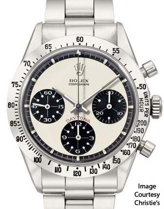 rolex daytona price paul newman