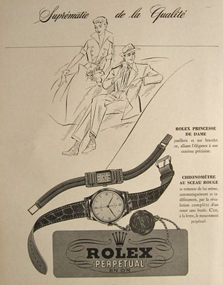 vintage rolex ad