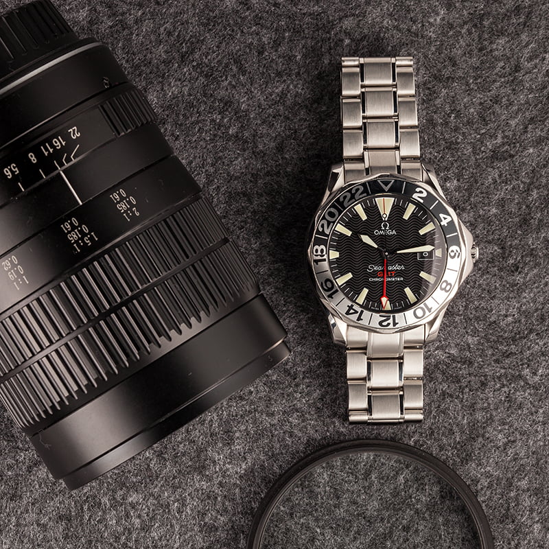 Omega Watches James Bond Seamaster Diver 300m GMT 50th anniversary