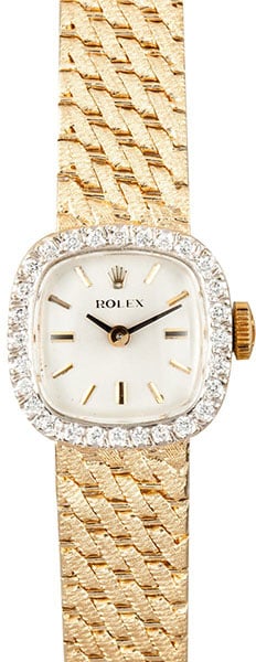 ladies gold rolex watch for sale