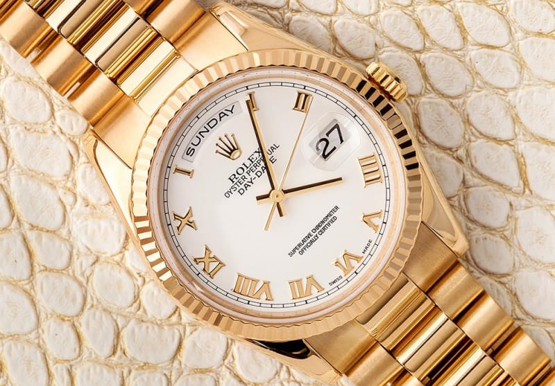 rolex presidential history