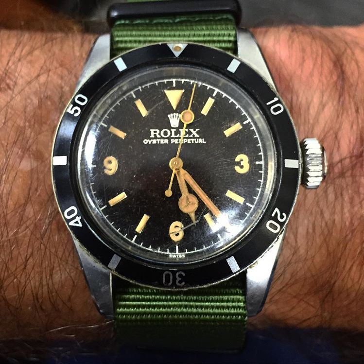 vintage rolex submariner ref 6538