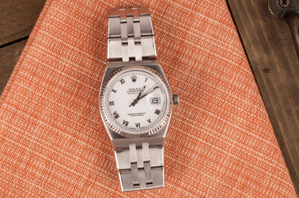 rolex integrated bracelet