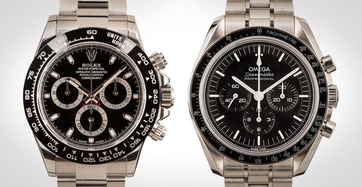 Rolex Daytona vs Omega Speedmaster