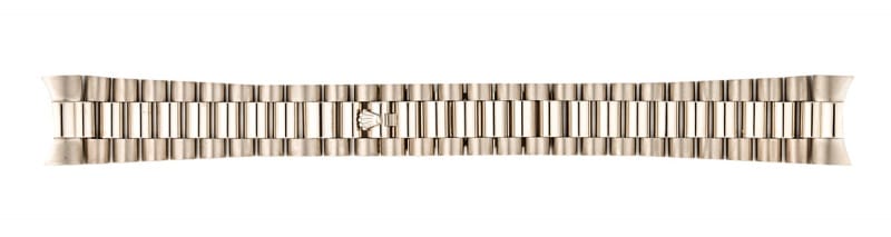 rolex white gold president watch strap