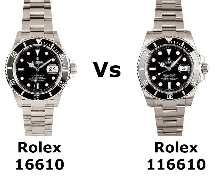 new vs old submariner