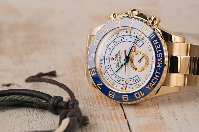 Rolex yachtmaster gold