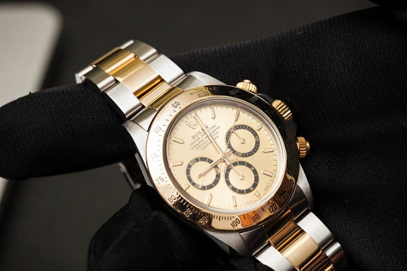 gold daytona watch