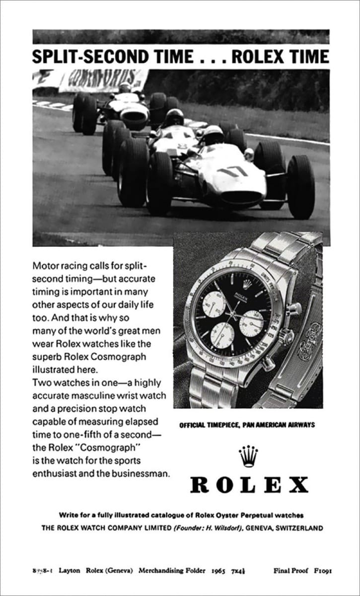 rolex ad