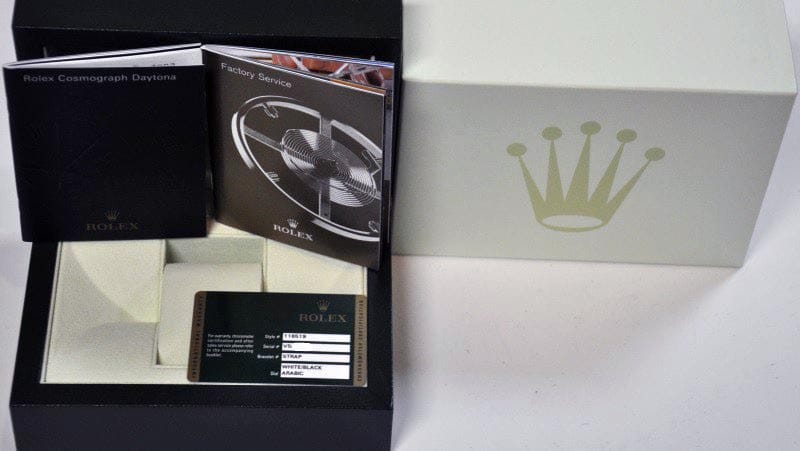 rolex authenticity card