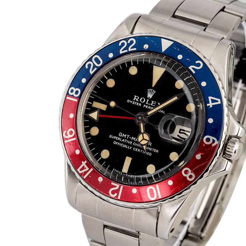 Vintage 1961 Rolex GMT-Master 1675 Test