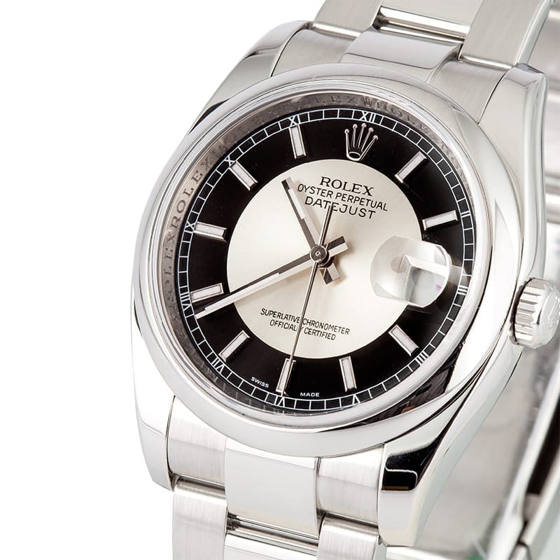 Rolex Datejust 116200 Concentric Dial