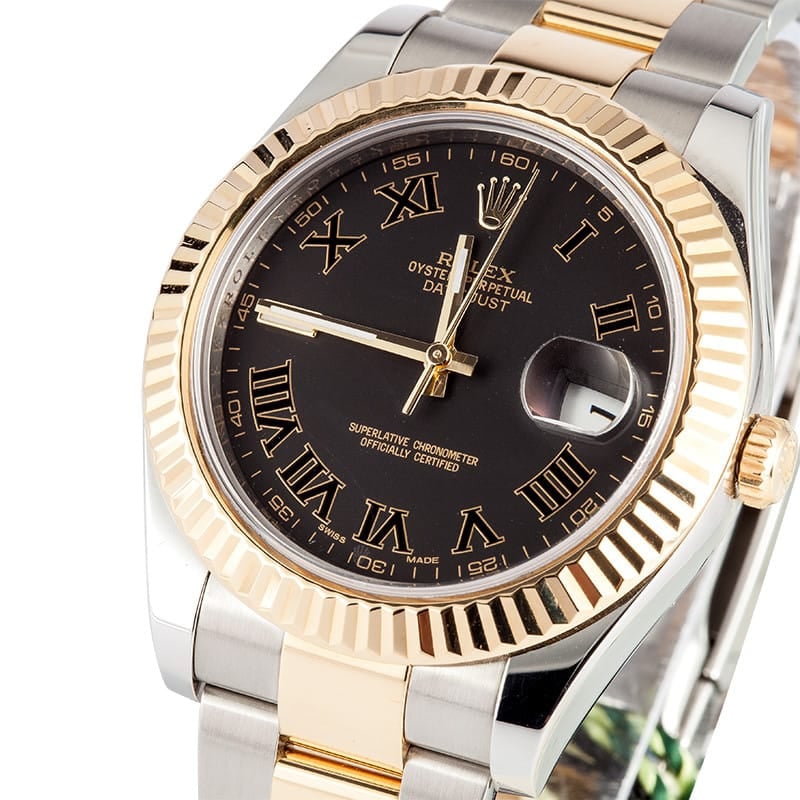 Rolex DateJust 41mm Roman Dial 116333