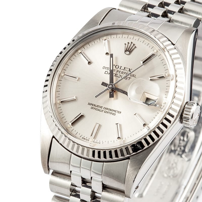 Men's Rolex Datejust Classic Stainless Steel Watch