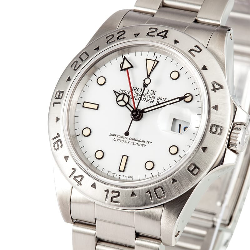Used Rolex Explorer II Men's 16570