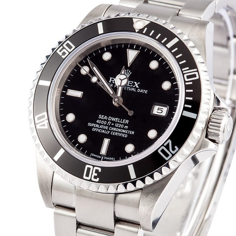 Used Rolex Sea-Dweller 16600 Stainless at Bob's Watches
