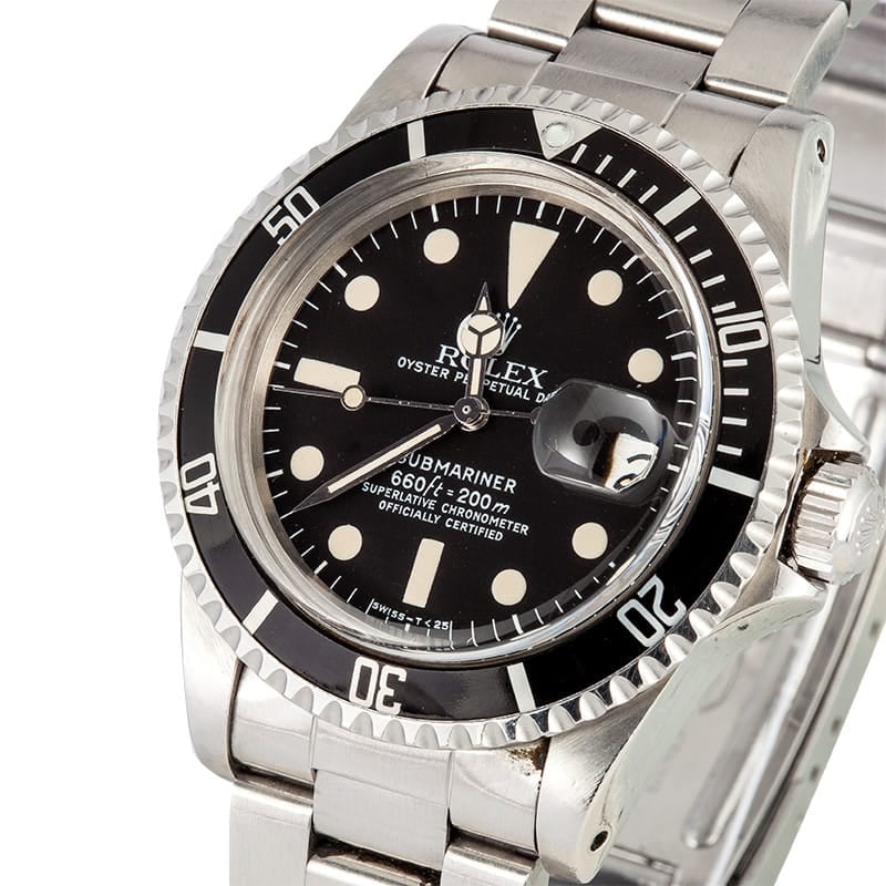 Rolex Vintage Submariner 1680 at Bob's Watches