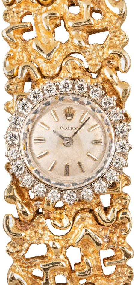 Vintage Rolex Ladies Diamond Cocktail Watch