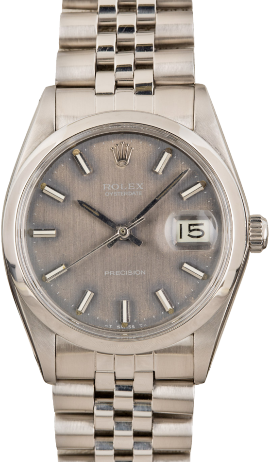 Pre-Owned Rolex Oysterdate 6694 Stainless Steel
