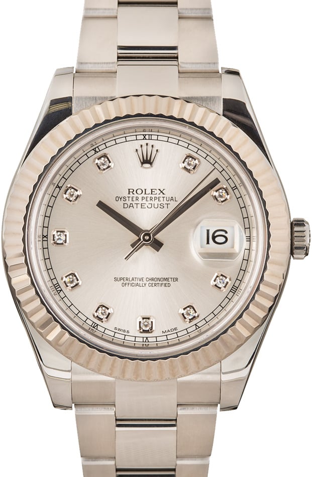 Rolex Datejust II 116334 Silver Dial