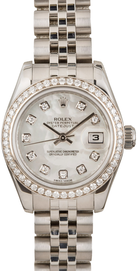 Rolex Datejust 179384 Diamond Bezel