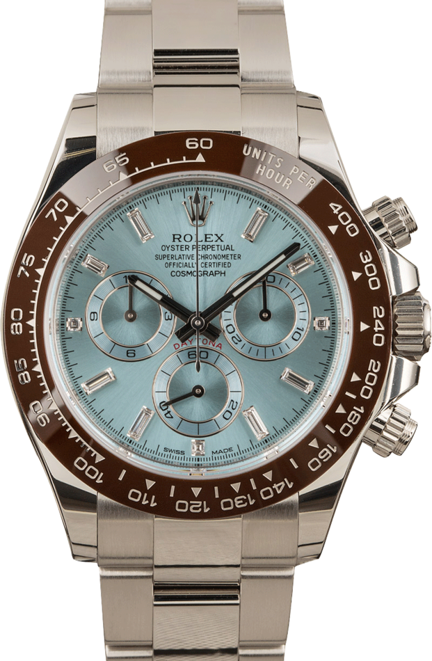 Image of Rolex Platinum Daytona Ice Blue 116506