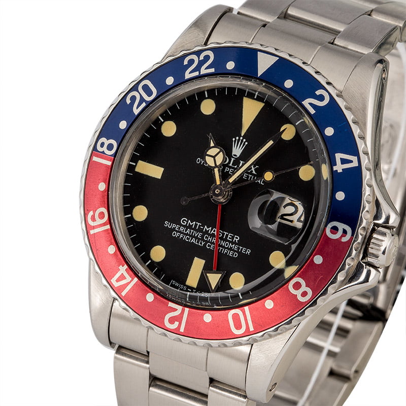 Vintage Rolex GMT-Master 1675 'Pepsi' Circa 1965