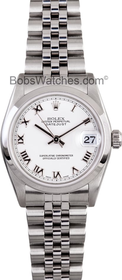 Used 78240 Rolex DateJust Watches for Sale | Bob's Watches