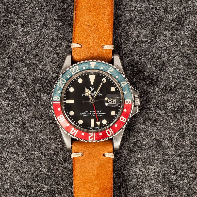 Genuine Vintage Rolex GMT-Master Pepsi 1675