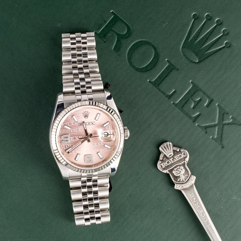Rolex Datejust 116234 Pink Dial