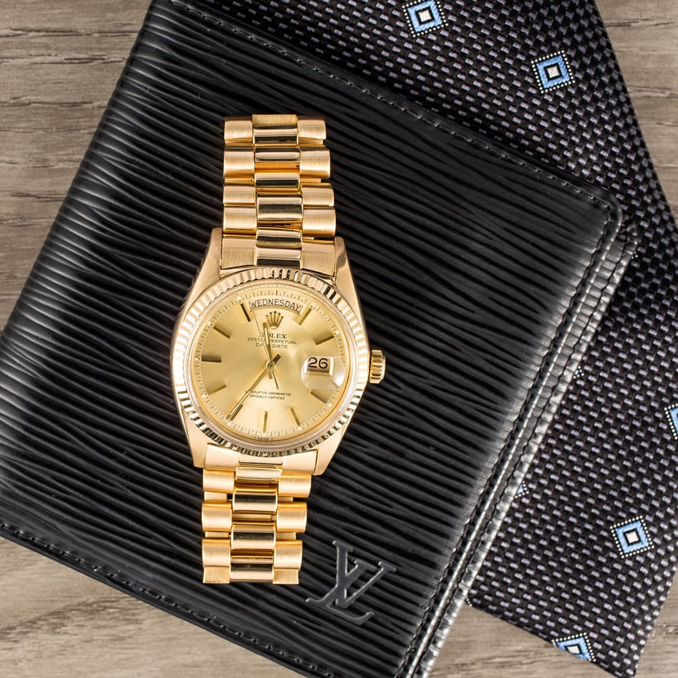 Rolex President Vintage 1803 Certified Pre-Owned